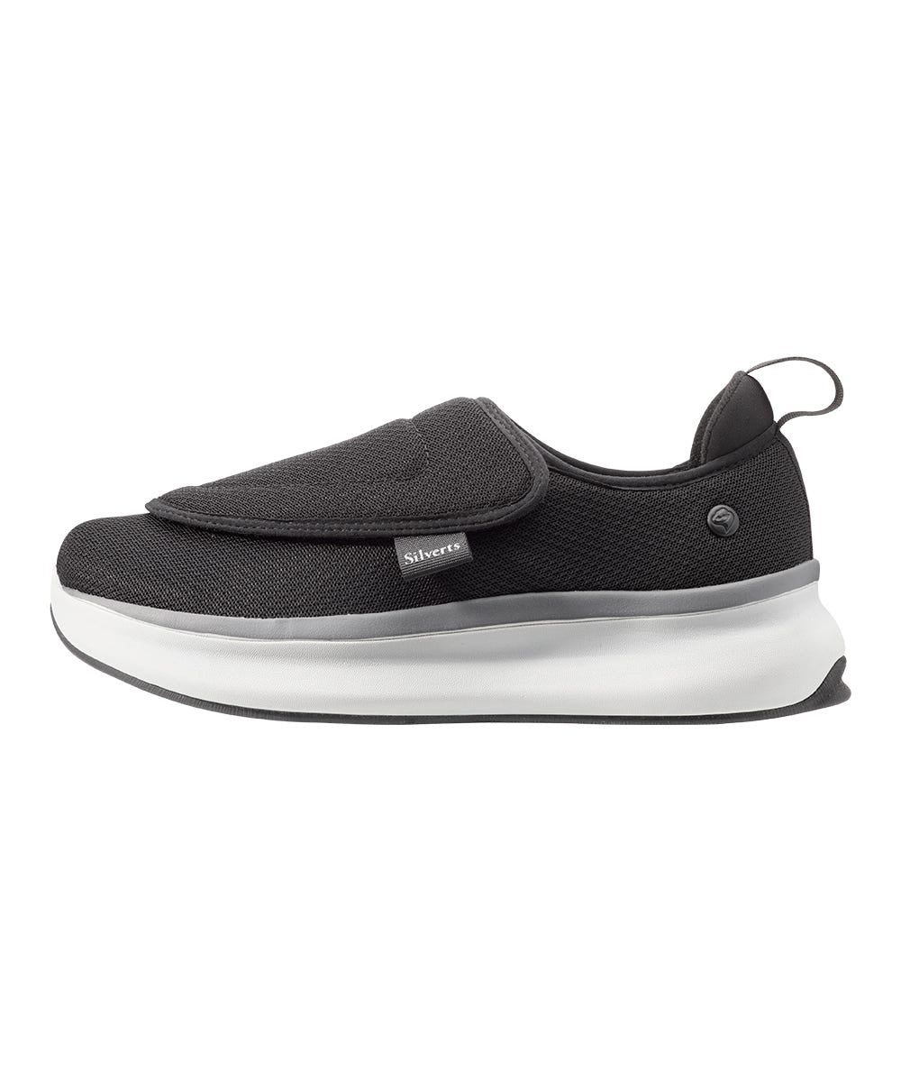 Men’s Comfort Shoes with Easy Closures – Adjustable Fit (Regular to Extra Wide) - Silverts 15