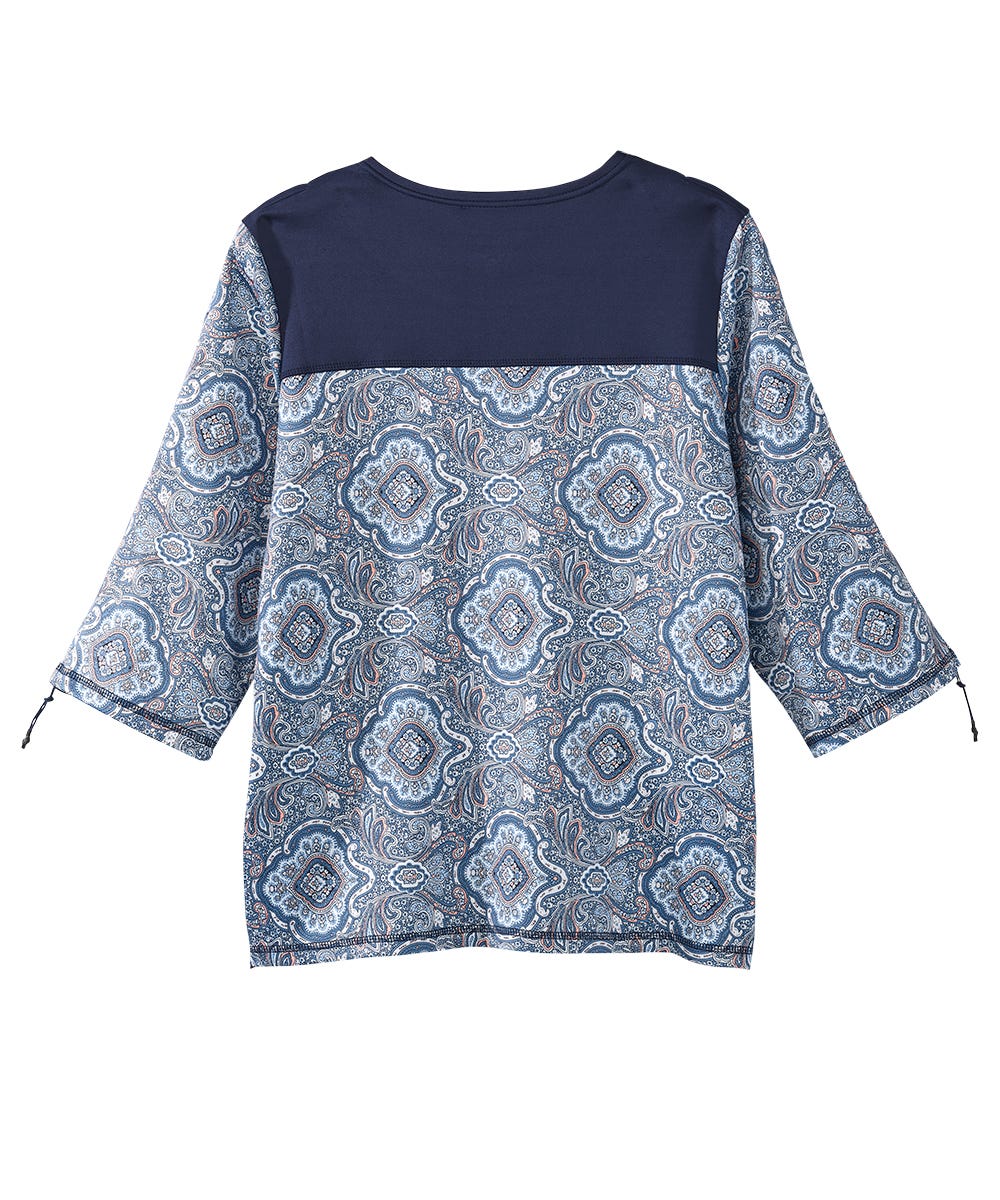 Women's Post Surgery 1/4 Zip Recovery Top - Silverts 9