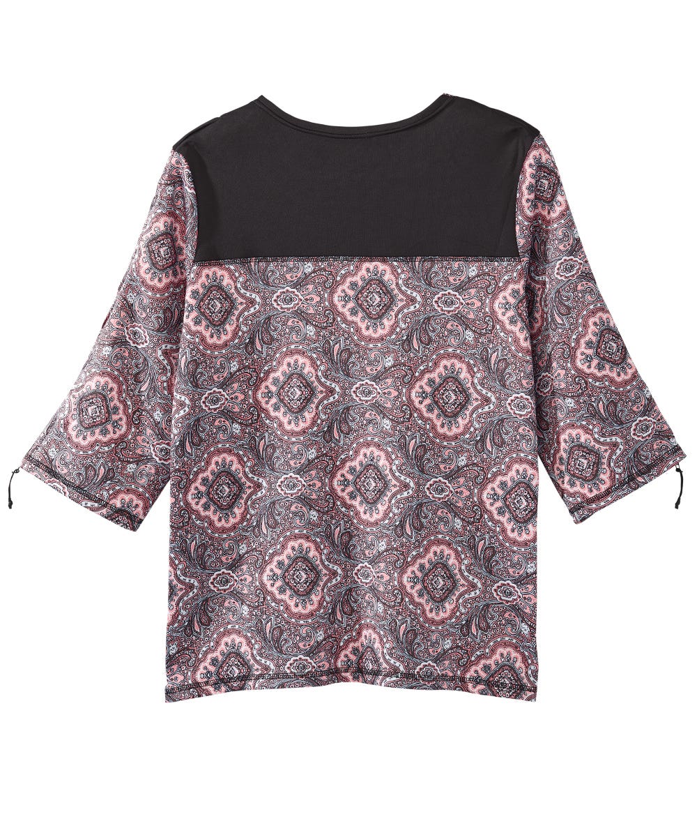 Women's Post Surgery 1/4 Zip Recovery Top - Silverts 4