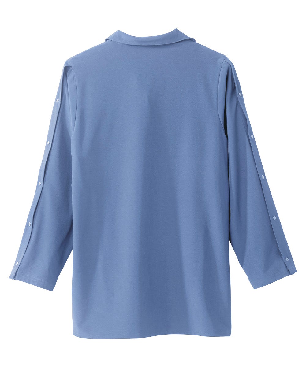 Women's Post Surgery Adaptive Recovery Blouse - Silverts 8