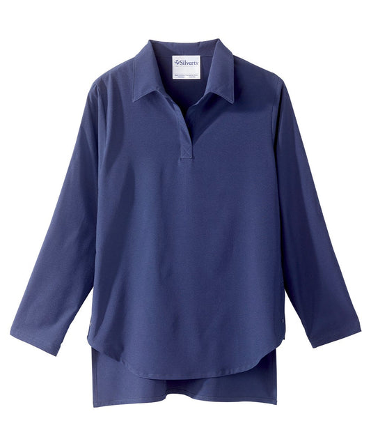 Women's Post Surgery Adaptive Recovery Blouse - Silverts 1