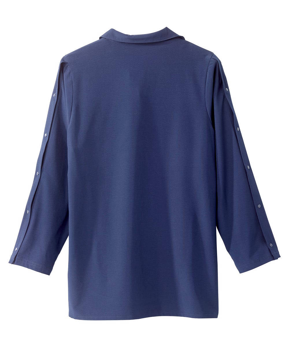 Women's Post Surgery Adaptive Recovery Blouse - Silverts 3