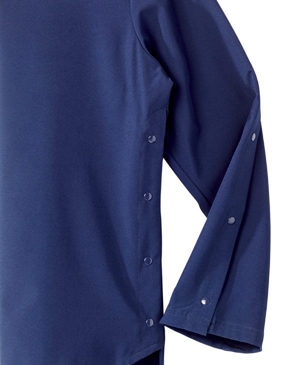 Women's Post Surgery Adaptive Recovery Blouse - Silverts 4