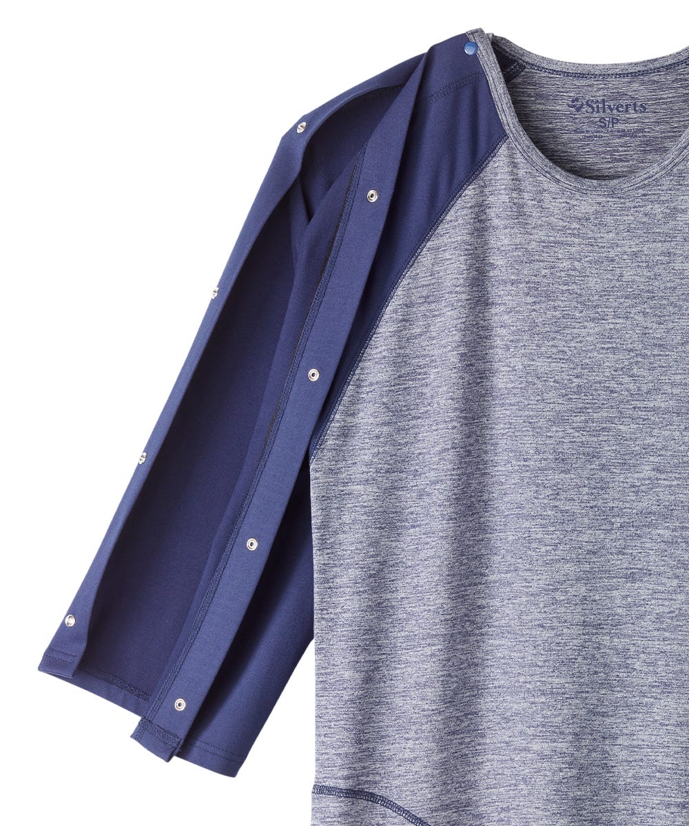 Men's Post Surgery Recovery Nightgown - Silverts 9