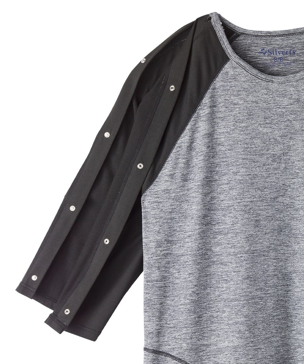 Men's Post Surgery Recovery Nightgown - Silverts 3