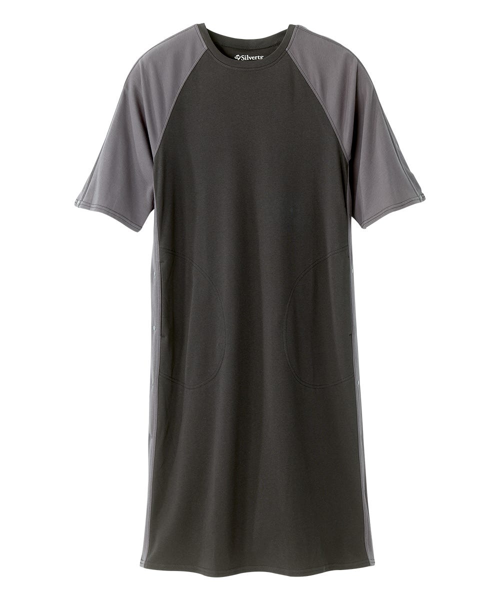 Unisex Post Surgery Recovery Nightgown - Silverts 5