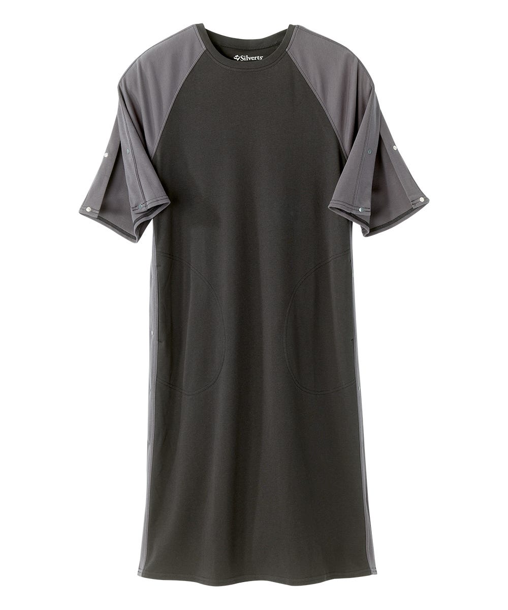 Unisex Post Surgery Recovery Nightgown - Silverts 6