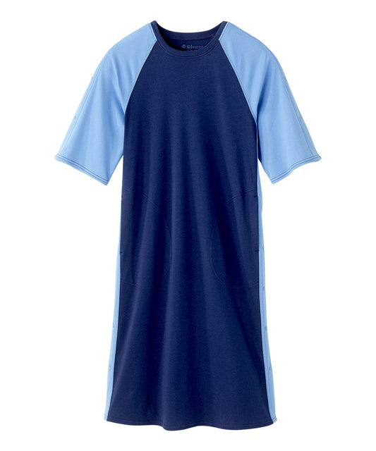 Unisex Post Surgery Recovery Nightgown - Silverts 1