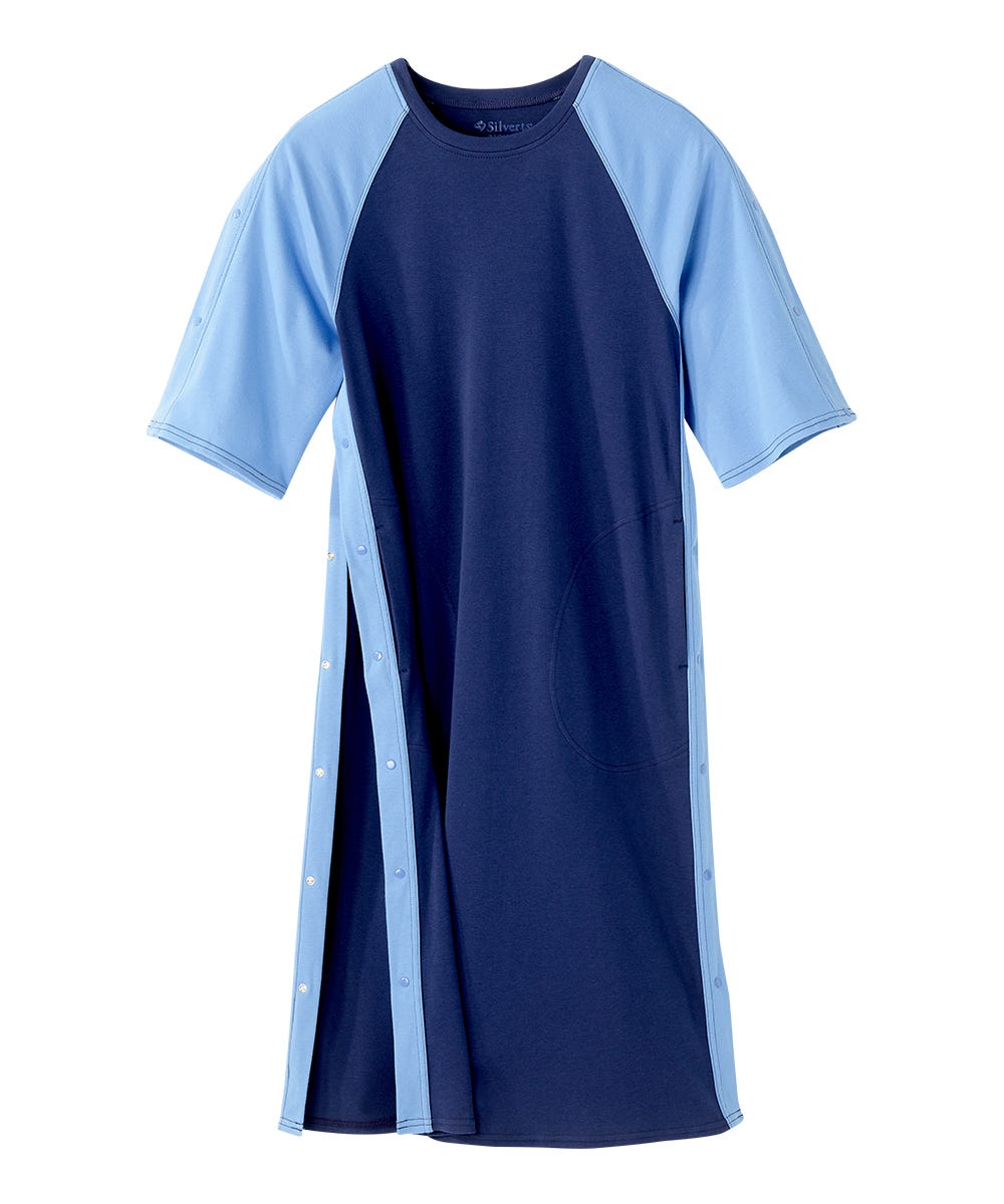 Unisex Post Surgery Recovery Nightgown - Silverts 2