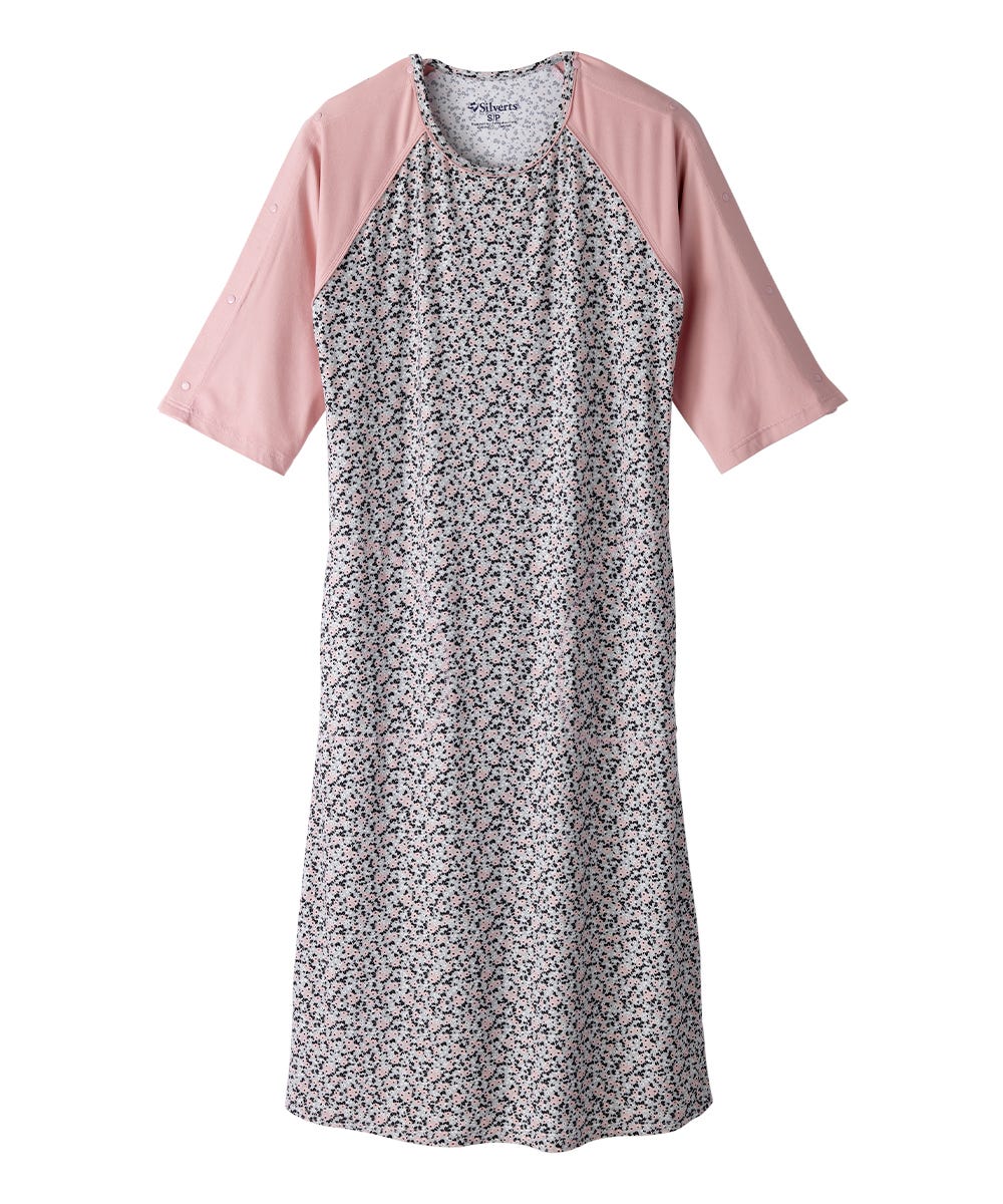Women's Post Surgery Adaptive Recovery Nightgown - Silverts 1