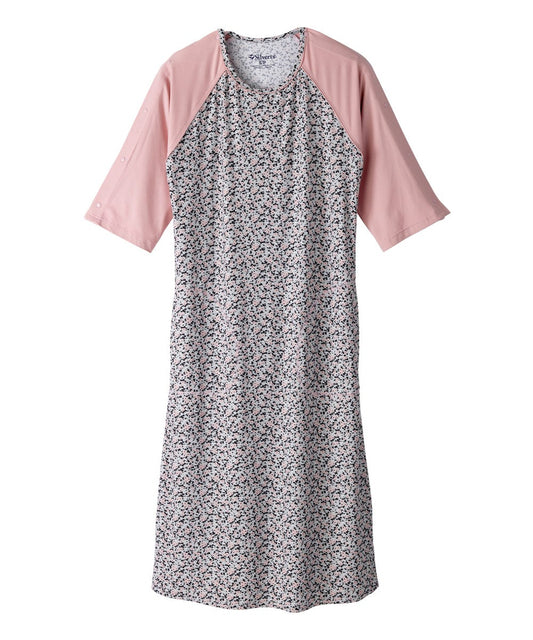 Women's Post Surgery Adaptive Recovery Nightgown - Silverts 1
