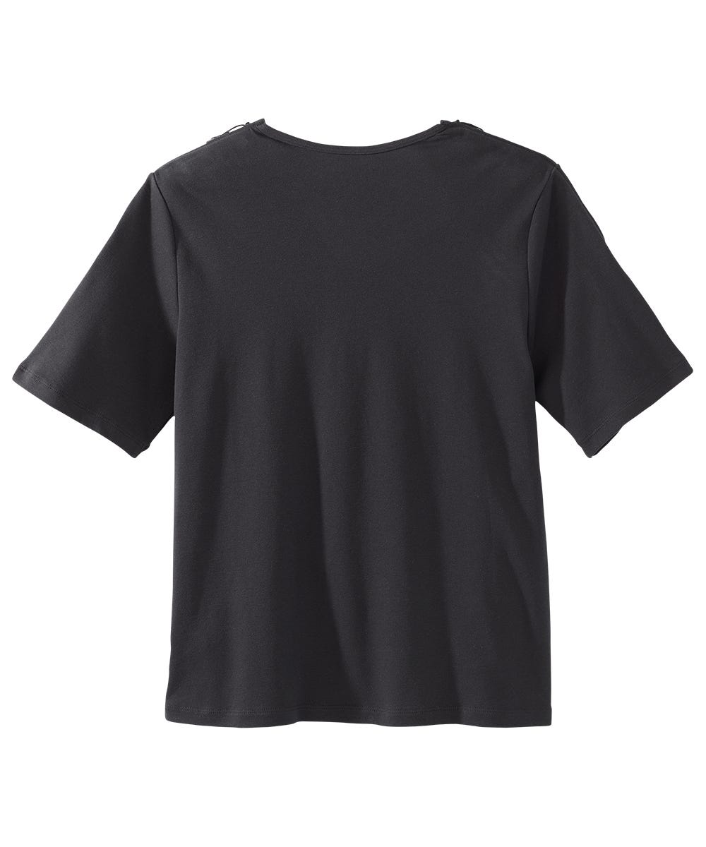 Women's Post Surgery Zipper Closure Recovery Top - Silverts 8