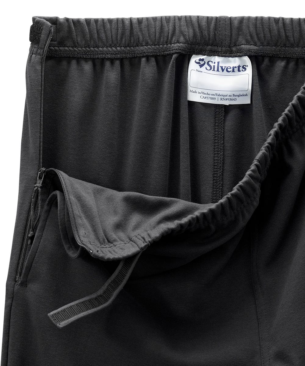Women's Post Surgery Side Zip Recovery Pant - Silverts 9