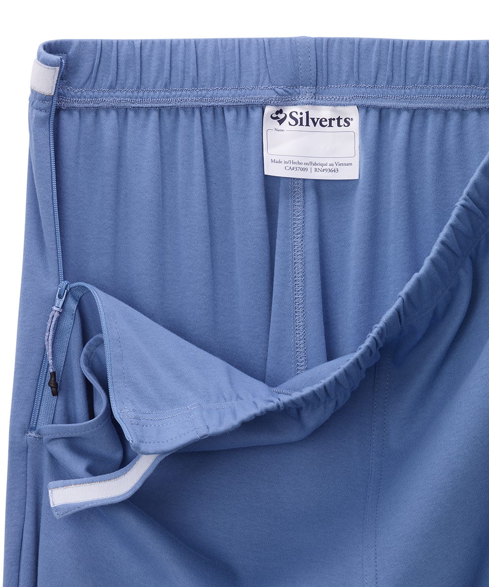 Women's Post Surgery Side Zip Recovery Pant - Silverts 15