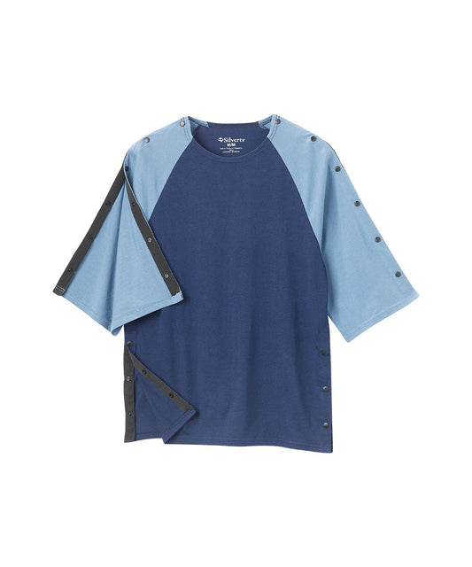 Unisex Tear-Away Post Surgery Top - Silverts 2