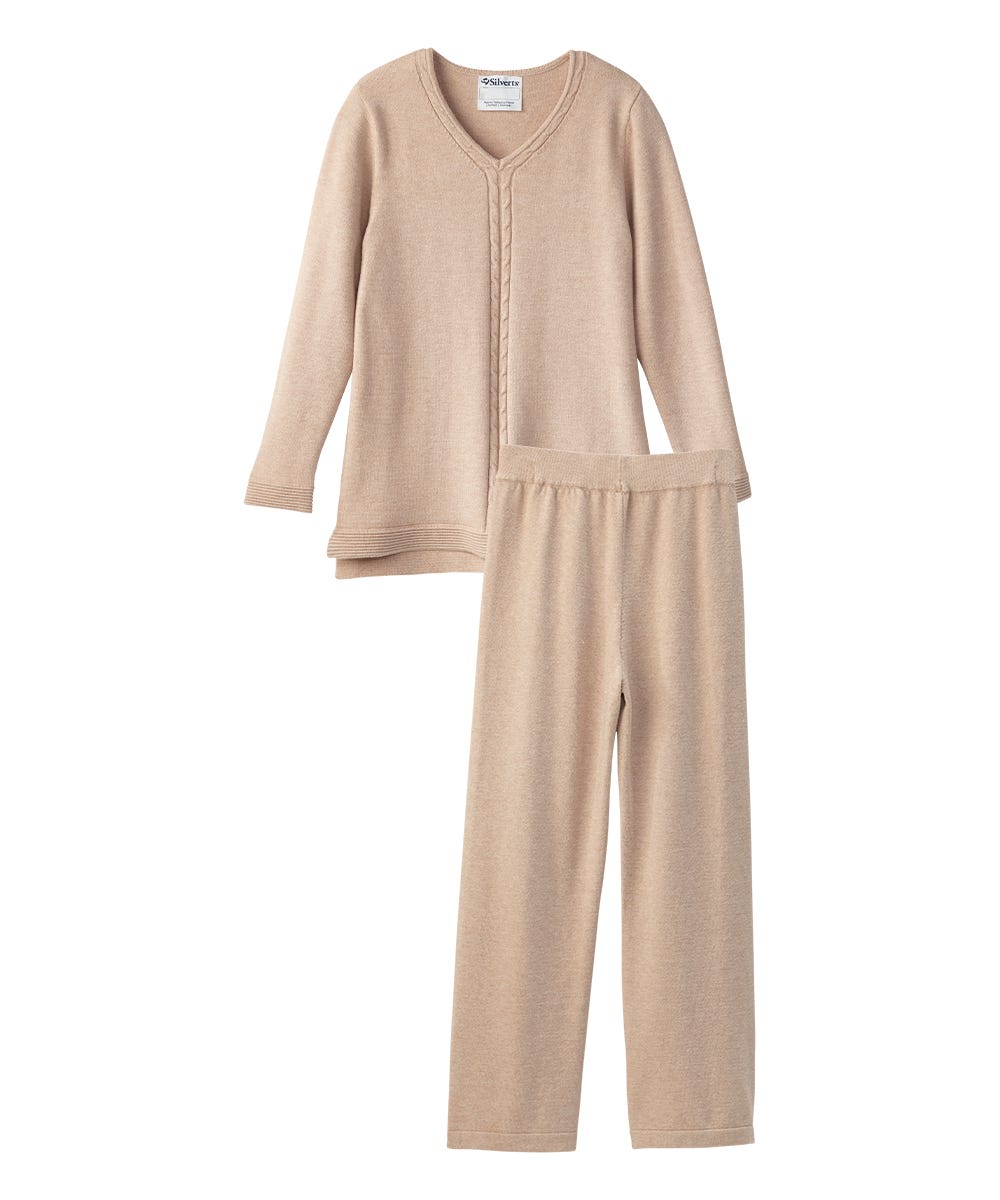 Women's Self Dressing Knit Tracksuit Set - Silverts 18