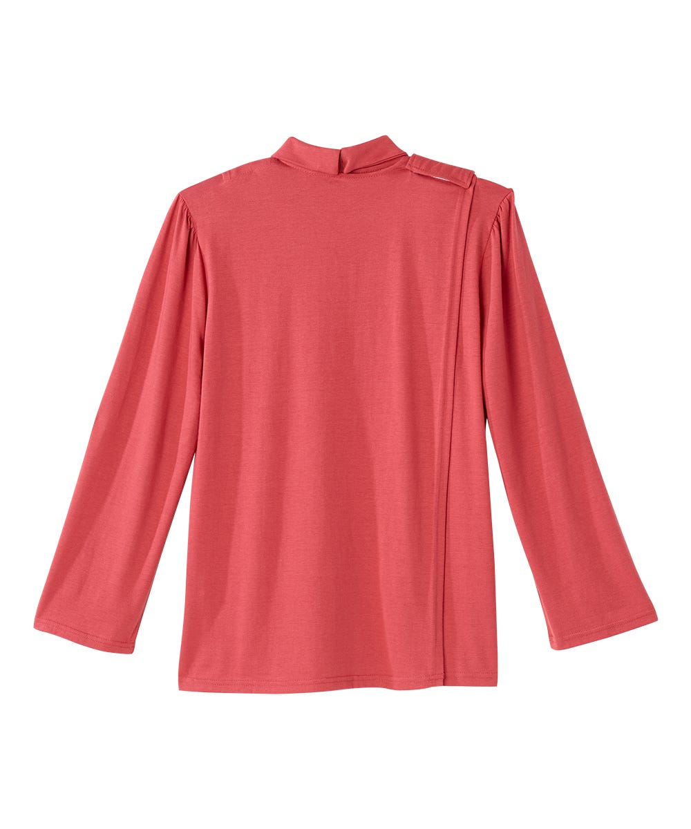 Women's Open Back Long Sleeve Polo & Open Back Pant Set - Silverts 6