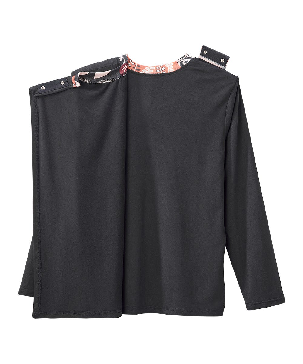 Women's Open Back Patchwork Top - Silverts 19