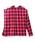 Men's Open Back Flannel Shirt - Silverts 2