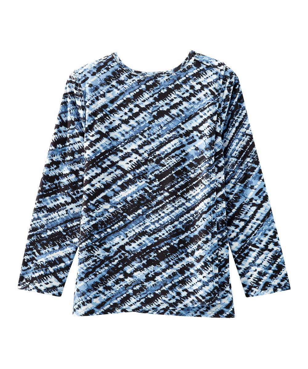 Women's Open Back Pleated Panel Top - Silverts 16
