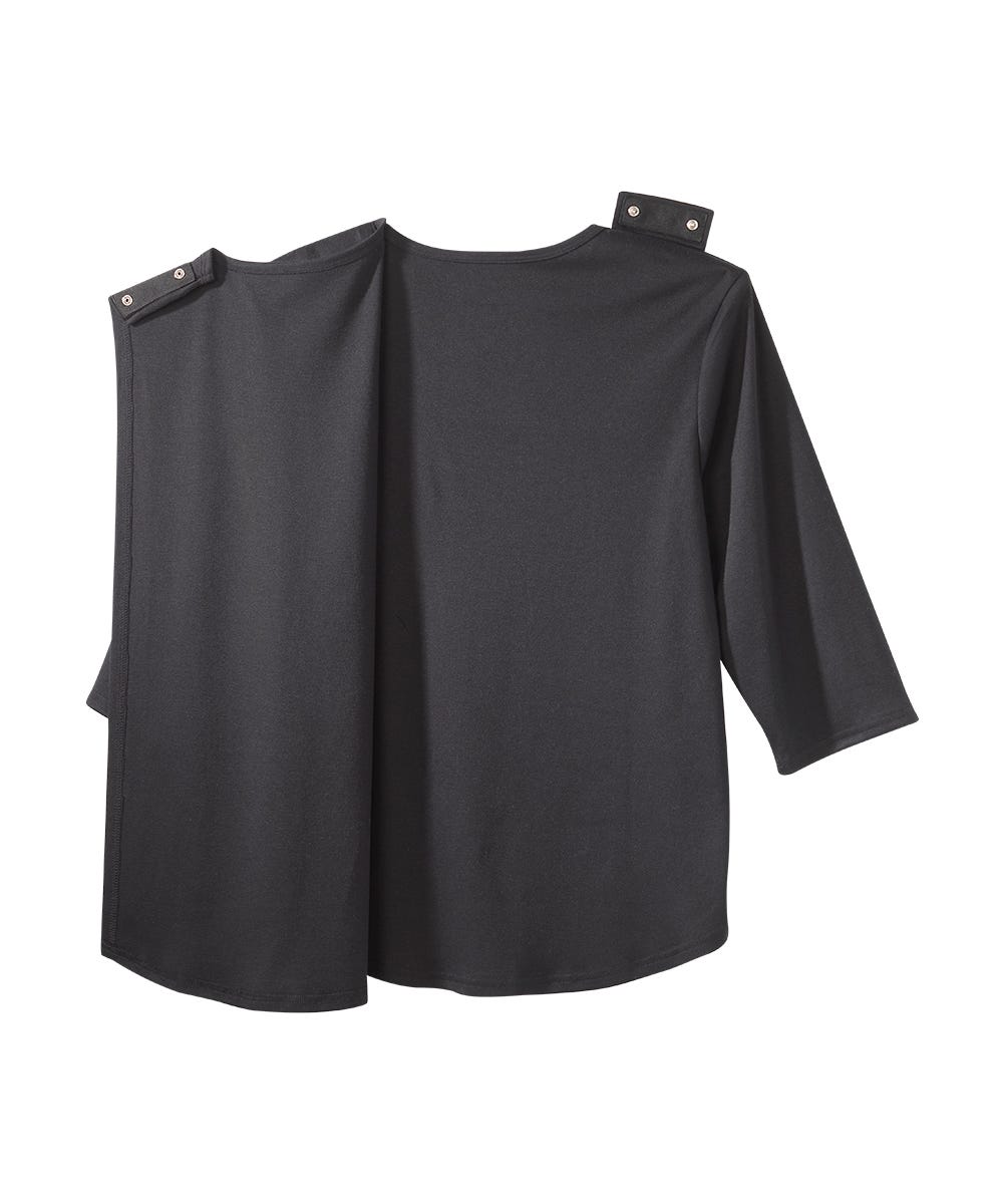 Women's Open Back Embroidered Flower Top - Silverts 14