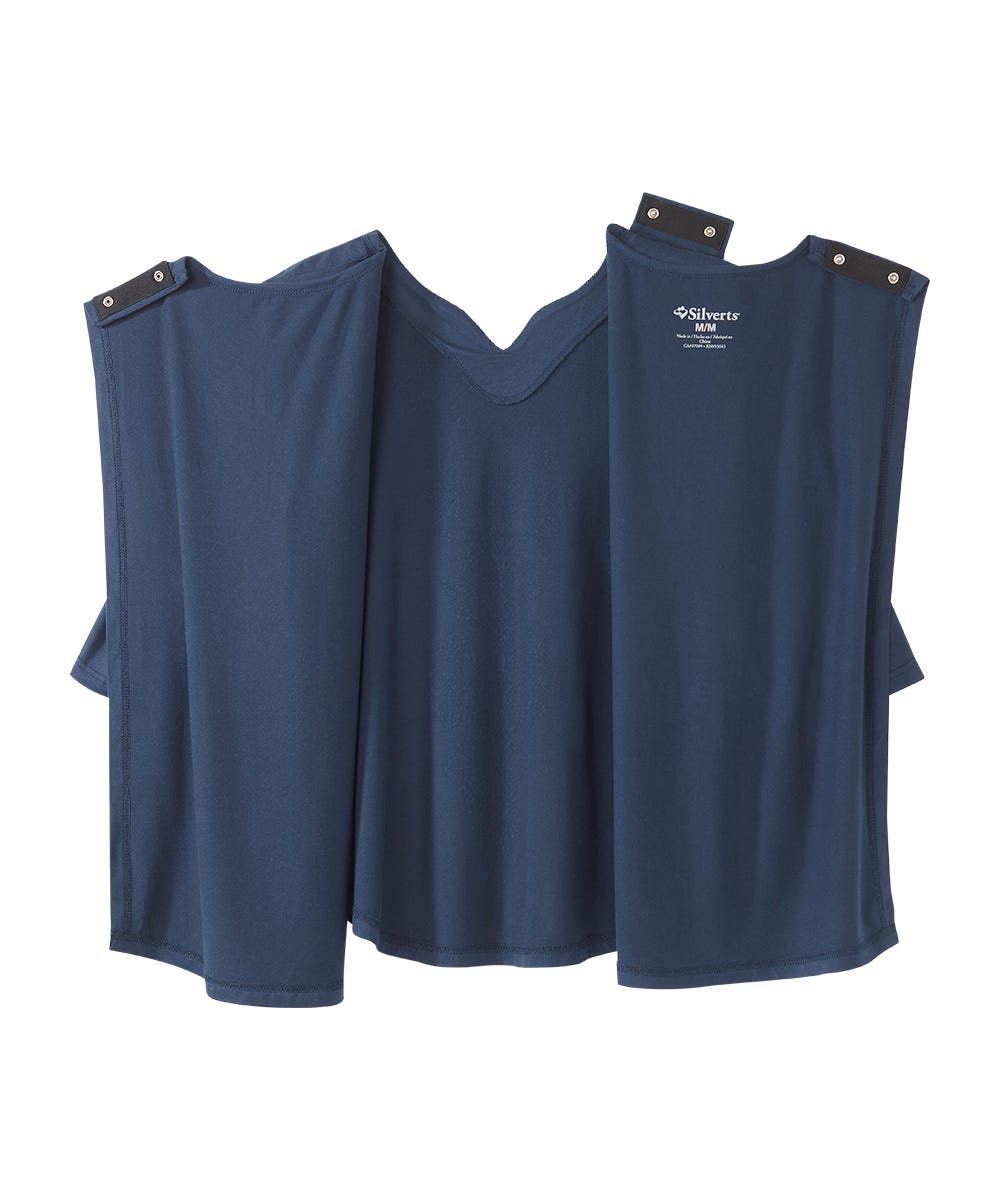 Women's Open Back V-Neck Embellished Top - Silverts 3