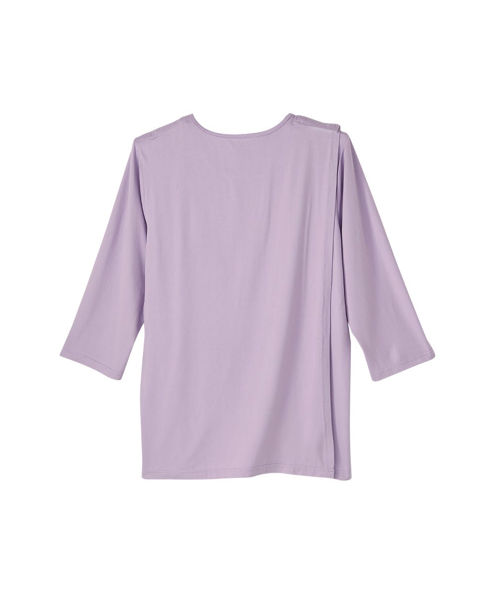 Women's Open Back Neck Tie Top - Silverts 4