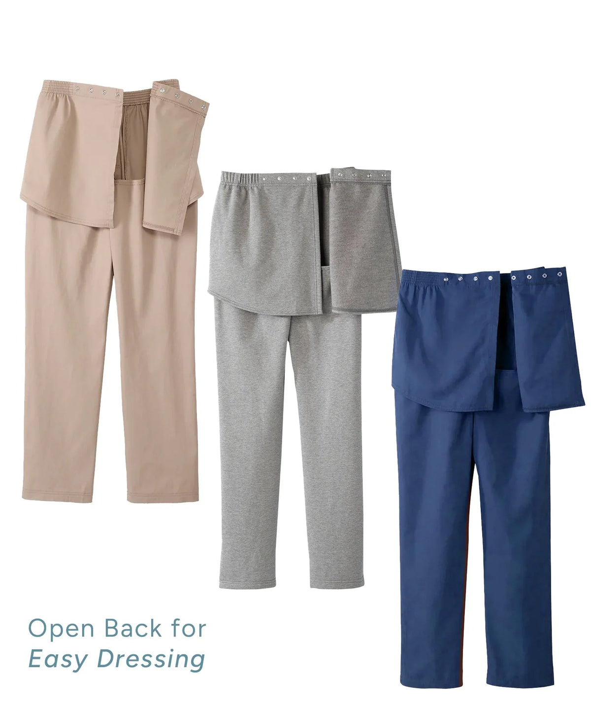 Men's Open Back Pant Essentials - 3 Styles - Silverts 2
