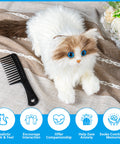 Assistex Therapy Cat Plush for Seniors with Dementia – Realistic Stuffed Animal Companion for Alzheimer’s, Memory Loss, Elderly Comfort – Soft, Calming, Lifelike Cat Toy - Silverts 6